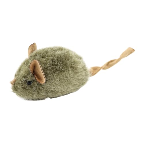 Zunetsutock Mäusespielzeuge für Katzen, Kitten Interactive Toy - Plüsch interaktive Spiele Mäuse Realistisches pelziges Kätzchen Squeak für Innenkatzen Haustiere Zunetsutock Mäusespielzeuge für Katzen, Kitten Interactive Toy - Plüsch interaktive Spiele Mäuse Realistisches pelziges Kätzchen Squeak für Innenkatzen Haustiere von Zunetsutock