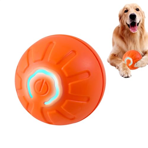 Zunetsutock Outdoor Smart Ball Hundespielzeug - Interaktives Hundespielzeug Haustiere Outdoor Bälle - Pet Smart Easy Electric Rolling Ball | Silikonmaterial Haustier Begleiter Spielzeug für Welpen Zunetsutock Outdoor Smart Ball Hundespielzeug - Interaktives Hundespielzeug Haustiere Outdoor Bälle - Pet Smart Easy Electric Rolling Ball | Silikonmaterial Haustier Begleiter Spielzeug für Welpen von Zunetsutock