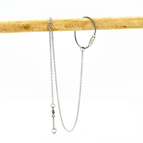 Zunetsutock Parrot Foot Chain - Edelstahlvogel -Leine, Papageienbein -Rückhaltungskette | Vogel -Knöchel -Training Leine Fußkette Leine, Edelstahl - -Split -Kette, Haustier -Vogel -Knöchelkette O Zunetsutock Parrot Foot Chain - Edelstahlvogel -Leine, Papageienbein -Rückhaltungskette | Vogel -Knöchel -Training Leine Fußkette Leine, Edelstahl - -Split -Kette, Haustier -Vogel -Knöchelkette O von Zunetsutock