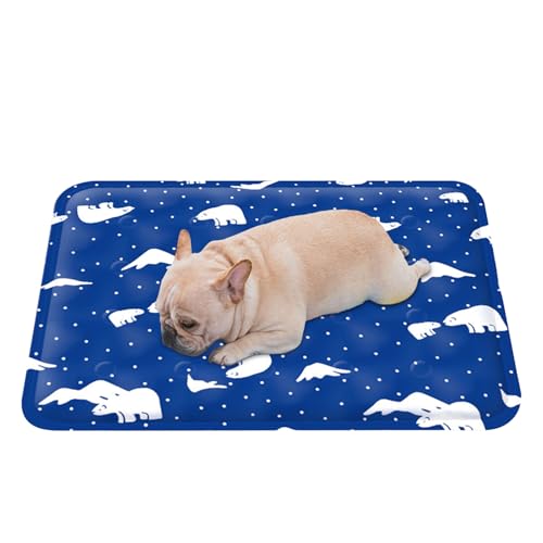 Zunetsutock Selbstkühlende Hundematte, Kühlbettmatte für Hunde, Hautfreundliches Eispad, Praktische Kühlmatte für Hundebetten und -möbel mit Komfortdesign Zunetsutock Selbstkühlende Hundematte, Kühlbettmatte für Hunde, Hautfreundliches Eispad, Praktische Kühlmatte für Hundebetten und -möbel mit Komfortdesign von Zunetsutock