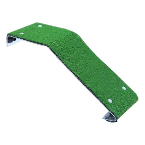 Aquariumschildkröten-Skala: Plattform, dekorative Rasenfläche | Multifunktions-Kletterskala für Reptilien-Schildkröten, Sonnenbad-Bereich für Terrari-Galamander von Zunishaone