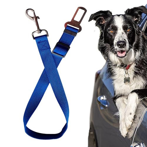 Auto-Sicherheitsgurte für Hunde: Hundegeschirr mit verstellbarem Schlaufen-Clip, sicherer Haustiergurt, robuste Hundeleine für Hunde im Auto, Reisen mit allen Auto-Sicherheitsgurte für Hunde: Hundegeschirr mit verstellbarem Schlaufen-Clip, sicherer Haustiergurt, robuste Hundeleine für Hunde im Auto, Reisen mit allen von Zunishaone