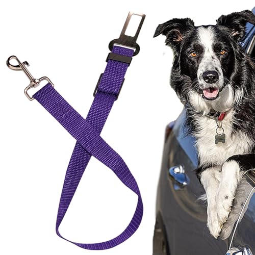 Auto-Sicherheitsgurte für Hunde: Hundegeschirr mit verstellbarem Schlaufen-Clip, sicherer Haustiergurt, robuste Hundeleine für Hunde im Auto, Reisen mit allen Auto-Sicherheitsgurte für Hunde: Hundegeschirr mit verstellbarem Schlaufen-Clip, sicherer Haustiergurt, robuste Hundeleine für Hunde im Auto, Reisen mit allen von Zunishaone