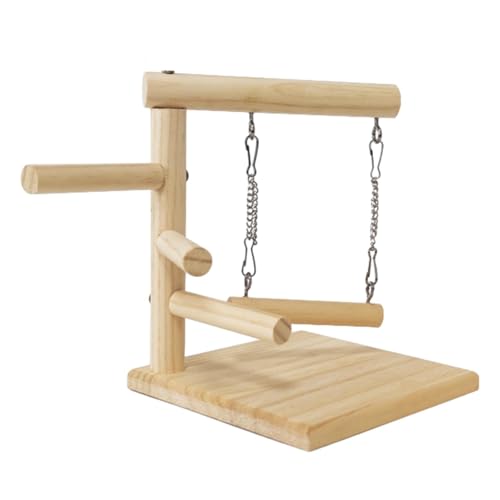 Zunishaone Calopsy -Spielplatz, Holzvogelperch | Langlebige Unterstützung für Vögel, Nicht -Slip -Kletterbaum, interaktives Spielzeug für Sittiche, Dummköpfe, kleine Zunishaone Calopsy -Spielplatz, Holzvogelperch | Langlebige Unterstützung für Vögel, Nicht -Slip -Kletterbaum, interaktives Spielzeug für Sittiche, Dummköpfe, kleine von Zunishaone