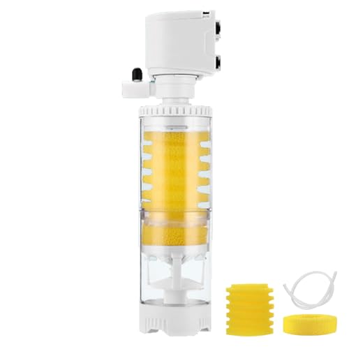 Fischtank Vakuumfilter - Einstellbarer interner Schwammfilter, Siphon -System | Aquarium -Tankreiniger mit Sauerstoffversorgung, Trümmerentferner, effiziente Filtration für Schildkröten, tropische Fis Fischtank Vakuumfilter - Einstellbarer interner Schwammfilter, Siphon -System | Aquarium -Tankreiniger mit Sauerstoffversorgung, Trümmerentferner, effiziente Filtration für Schildkröten, tropische Fis von Zunishaone