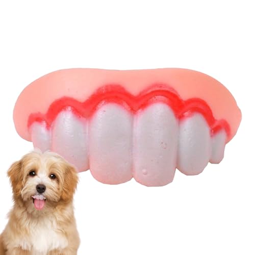 Funny Denture -Zahnprothesen - Hundekostümzähne, dumme Hunde -Mundstück | Gefälschte Hundepraces, Spielzeug mit Comedy-Attraktivität für Haustier und Halloween-Lächeln Funny Denture -Zahnprothesen - Hundekostümzähne, dumme Hunde -Mundstück | Gefälschte Hundepraces, Spielzeug mit Comedy-Attraktivität für Haustier und Halloween-Lächeln von Zunishaone