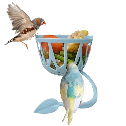 Keksknochen für Vogelkäfig | Vielseitige Feeder für und, ideal für nahrhafte, Sittiche, exotische Vögel, einfache und langlebige Installation von Zunishaone