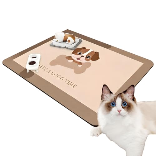 Zunishaone Hundebodenmatte | wasserdichte Teppiche & Unterlagen für Haustiere | Saugfähige rutschfeste Schutzunterlage für Welpentraining und Fressnapfbereiche Zunishaone Hundebodenmatte | wasserdichte Teppiche & Unterlagen für Haustiere | Saugfähige rutschfeste Schutzunterlage für Welpentraining und Fressnapfbereiche von Zunishaone
