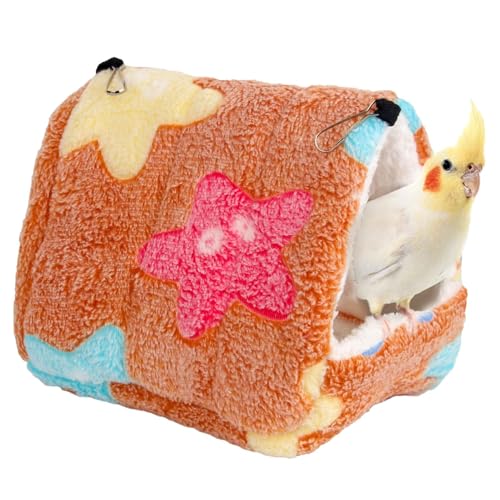 Zunishaone Hutkuschelvogelnest | Heißes Hängemattenbett für und kleine Vögel | Schweiß suspendiertes Winternest für Sittiche, Kakeration, Hamster, Bequeme Höhle für Tiere Zunishaone Hutkuschelvogelnest | Heißes Hängemattenbett für und kleine Vögel | Schweiß suspendiertes Winternest für Sittiche, Kakeration, Hamster, Bequeme Höhle für Tiere von Zunishaone