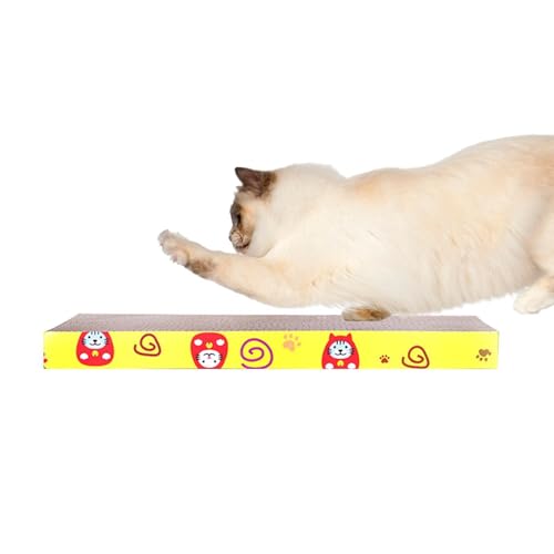 Zunishaone Katzenkratzbrett - Wellpappe Kratzbrett Pad | Möbelschutz Kratzbrett Bett Liege für Indoor Katze, Kleines Kätzchen Zunishaone Katzenkratzbrett - Wellpappe Kratzbrett Pad | Möbelschutz Kratzbrett Bett Liege für Indoor Katze, Kleines Kätzchen von Zunishaone