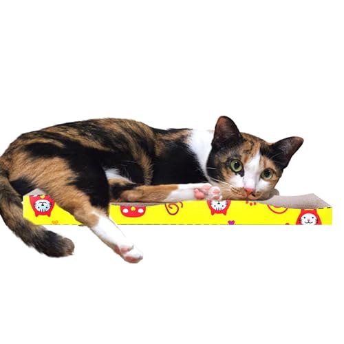 Zunishaone Katzenkratzer - Wellpappe Kratzbrett Pad | Möbelschutz Kratzbrett Bett Liege für Indoor Katze Kleines Kätzchen Zunishaone Katzenkratzer - Wellpappe Kratzbrett Pad | Möbelschutz Kratzbrett Bett Liege für Indoor Katze Kleines Kätzchen von Zunishaone