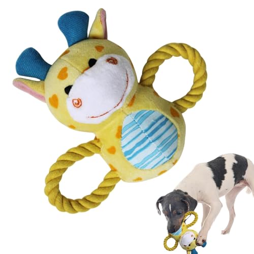 Zunishaone Kauspielzeug aus Plüsch für Hunde, quietschendes Hundespielzeug – niedliches Kauspielzeug für die Reinigung der Zähne des Haustiers – Spielzeug Zunishaone Kauspielzeug aus Plüsch für Hunde, quietschendes Hundespielzeug – niedliches Kauspielzeug für die Reinigung der Zähne des Haustiers – Spielzeug von Zunishaone