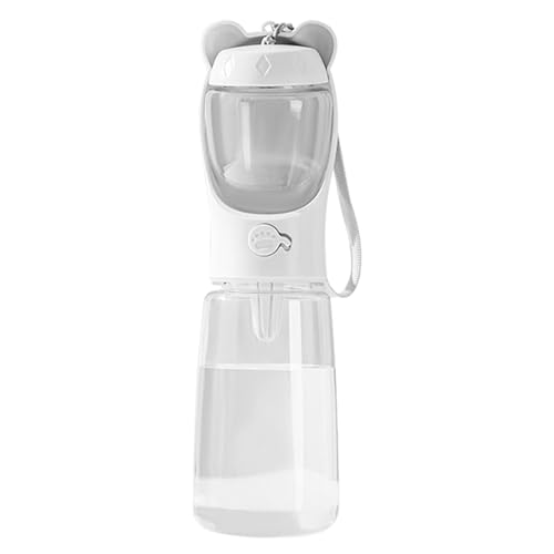 Zunishaone Wasserflasche für Hunde mit Futternapf, 2-in-1 Wasserflasche für Hunde, 2-in-1 Haustierbedarf, Trinkzubehör, Reisezubehör für Hunde, kleiner Wasserspender Zunishaone Wasserflasche für Hunde mit Futternapf, 2-in-1 Wasserflasche für Hunde, 2-in-1 Haustierbedarf, Trinkzubehör, Reisezubehör für Hunde, kleiner Wasserspender von Zunishaone