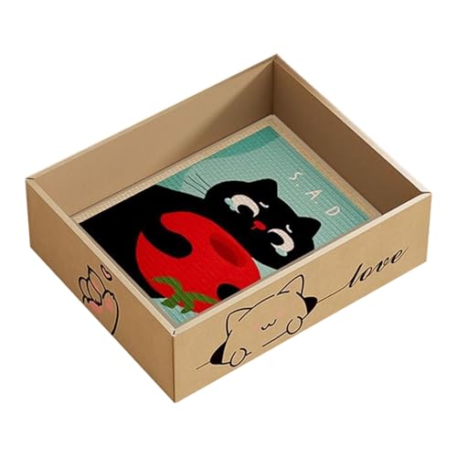 Zunishaone für Katzen, für den Innenbereich, aus Wellpappe, Spielzeug aus Wellpappe, Kratzfest, Möbelschutz, Wohlbefinden, Langeweile Zunishaone für Katzen, für den Innenbereich, aus Wellpappe, Spielzeug aus Wellpappe, Kratzfest, Möbelschutz, Wohlbefinden, Langeweile von Zunishaone