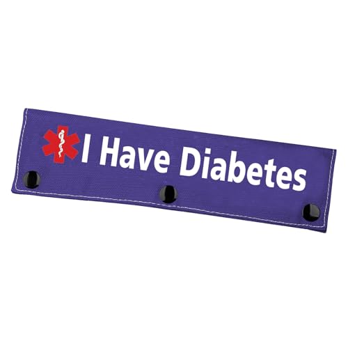 Diabetiker-Hundeleine, mit Aufschrift "I Have Diabetes", medizinischer Notfall, Geburtstagsgeschenk (I Have Diabetes) von Zuo Bao