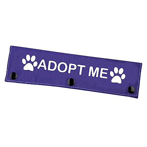 Rescue Dog Leash Sleeve Adopt Me Dog Leash Wrap Pet Adoption Patch (Adopt Me) von Zuo Bao