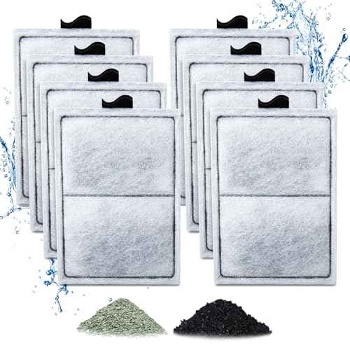 Zuqqony 8 Stück PF-L Filterkartuschen für Top Fin Silenstream PF20, PF30, PF40 und PF75 Power Filter, Remplacement Aquarium Kohlekartusche mit Zeolith Zuqqony 8 Stück PF-L Filterkartuschen für Top Fin Silenstream PF20, PF30, PF40 und PF75 Power Filter, Remplacement Aquarium Kohlekartusche mit Zeolith von Zuqqony