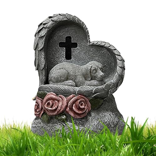 Gedenksteine für Haustiere – Gedenkstein Für Hunde | Haustiergrabstein Hundegrabsteine | Solarbetriebenes Haustier-Gedenkschild | Gartendeko Haustier-Grabmarker | Gartenstatue Für Den Verlust Von Gedenksteine für Haustiere – Gedenkstein Für Hunde | Haustiergrabstein Hundegrabsteine | Solarbetriebenes Haustier-Gedenkschild | Gartendeko Haustier-Grabmarker | Gartenstatue Für Den Verlust Von von Zvn Zojne