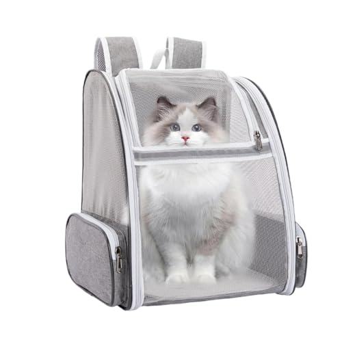 Haustier-Rucksackträger – Katzen-Reiserucksack | Atmungsaktive Mesh-Hundetrage-Rucksack | Belüfteter Outdoor-Rucksack | Tragbarer Welpen-Rucksack Für Unterwegs Haustier-Rucksackträger – Katzen-Reiserucksack | Atmungsaktive Mesh-Hundetrage-Rucksack | Belüfteter Outdoor-Rucksack | Tragbarer Welpen-Rucksack Für Unterwegs von Zvn Zojne