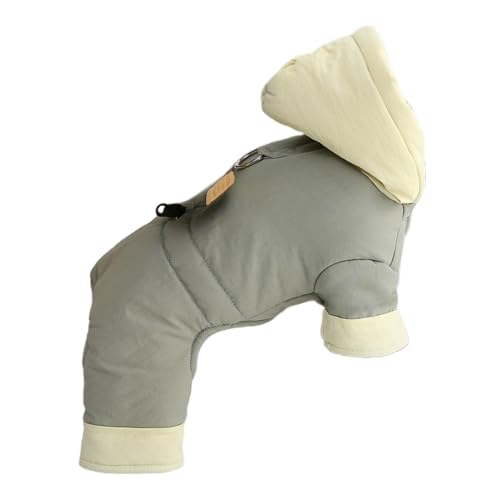 Warmer Hundemantel, Wintermäntel für Hunde, warme Kleidung für Hunde, gepolstert, modische Haustierkleidung, weicher und dicker Hundemantel mit D-Ring Warmer Hundemantel, Wintermäntel für Hunde, warme Kleidung für Hunde, gepolstert, modische Haustierkleidung, weicher und dicker Hundemantel mit D-Ring von Zvn Zojne