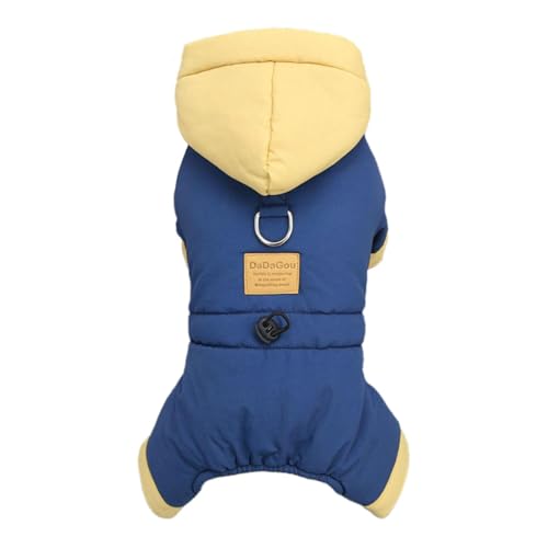 Wintermantel für Hunde, Hundemantel für kaltes Wetter, warme und winddichte Hundemäntel – weiche und dicke Hundebekleidung mit D-Ring, modische Kleidung, Zubehör für A Wintermantel für Hunde, Hundemantel für kaltes Wetter, warme und winddichte Hundemäntel – weiche und dicke Hundebekleidung mit D-Ring, modische Kleidung, Zubehör für A von Zvn Zojne