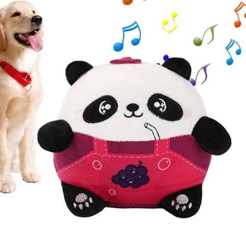 Zvn Zojne Interaktives Hundespielzeug, elektrisches Hundespielzeug, quietschend, waschbar, Anreicherungsspielzeug, springt und quietscht für kleine Hunde von Zvn Zojne