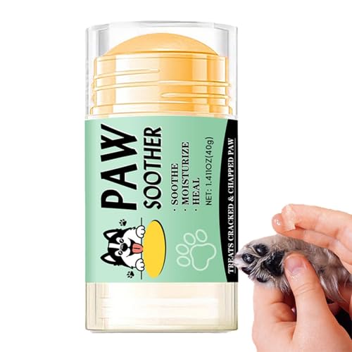 Zvn Zojne Pfotenbalsam für Hunde, 40 g, feuchtigkeitsspendende Hundepfotenlotion, Nasen- und Pfotenbalsam, Pfotensalbe für Hunde, repariert und befeuchtet trockene Nasen und Zvn Zojne Pfotenbalsam für Hunde, 40 g, feuchtigkeitsspendende Hundepfotenlotion, Nasen- und Pfotenbalsam, Pfotensalbe für Hunde, repariert und befeuchtet trockene Nasen und von Zvn Zojne