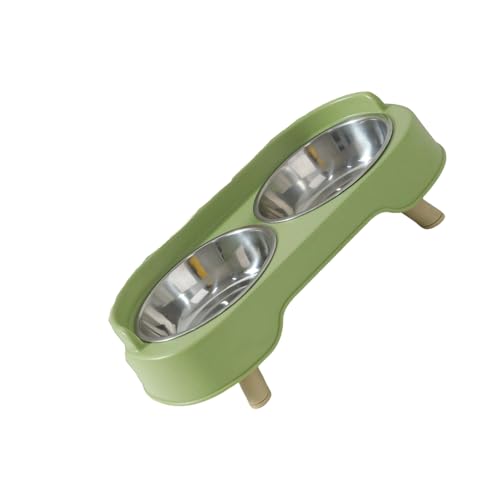 Futternapf-Set aus Edelstahl, für Haustiere, Sofa, mit Basis, Katzen, Heimgebrauch, große Kapazität, Doppelnapf, Edelstahl Futternapf-Set aus Edelstahl, für Haustiere, Sofa, mit Basis, Katzen, Heimgebrauch, große Kapazität, Doppelnapf, Edelstahl von ZwaitL