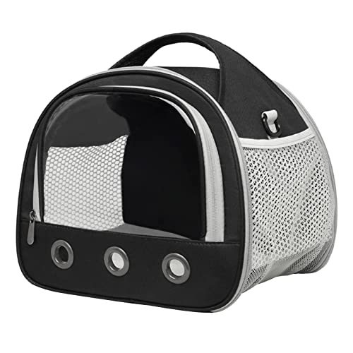 Tragetasche für Kleintiere, atmungsaktive Tragetasche mit Matte, tragbar, für Hamster, tragbare Tasche, langlebig von ZwaitL
