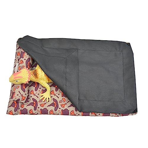 ZwaitL Eidechsen Baumwollbett für Hamster, Chinchillas, Meerschweinchen, Käfigspielzeug mit Kissen, Mehrzweck-Baumwollbett ZwaitL Eidechsen Baumwollbett für Hamster, Chinchillas, Meerschweinchen, Käfigspielzeug mit Kissen, Mehrzweck-Baumwollbett von ZwaitL