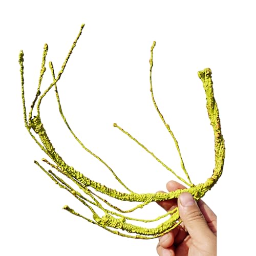 ZwaitL Künstliche Reptilienpflanze für Kletterverstecke, Terrarium, Dschungel, künstliche Rebe, Amphibien, Lebensraum, Ornamente, Rattan-Lebensraum, Dekoration ZwaitL Künstliche Reptilienpflanze für Kletterverstecke, Terrarium, Dschungel, künstliche Rebe, Amphibien, Lebensraum, Ornamente, Rattan-Lebensraum, Dekoration von ZwaitL