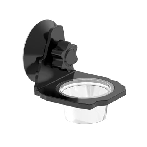 ZwaitL Platzsparender Futter- und Wassernapf für Reptilien, zur Wandmontage, Saugnapf, für Terrarien, Eidechsen, einfache Montage, ABS-Haustiernapf ZwaitL Platzsparender Futter- und Wassernapf für Reptilien, zur Wandmontage, Saugnapf, für Terrarien, Eidechsen, einfache Montage, ABS-Haustiernapf von ZwaitL