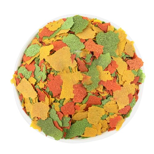 400 ml Aquarium Fischfutter Sämlinge Wachstumsfutter Fisch Dünnfutter Ernährungsphysiologisch ausgewogenes Futter für Bodenfutterspender von Zxfdsfdbnm
