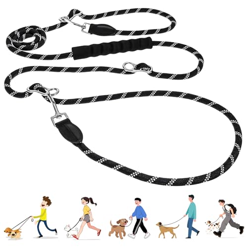 Freihandleine 2.7m, Hundeleine Große Hunde Joggingleine Hunde Freihandleinen Hundeleinen Verstellbare Doppelleine Leinen für mittelgroße und große Hund zum Spazierengehen Freihandleine 2.7m, Hundeleine Große Hunde Joggingleine Hunde Freihandleinen Hundeleinen Verstellbare Doppelleine Leinen für mittelgroße und große Hund zum Spazierengehen von Zyghjort