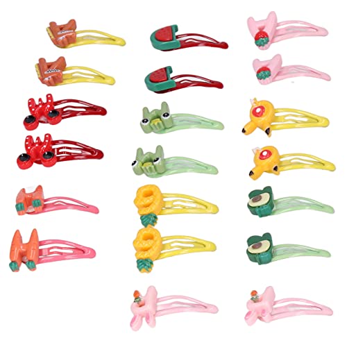 Haustier -Schnapphaarclips süße Kunststoff -Haustier Haarnadel Hunde Katzen Kaninchen Stiles 20pcs von ZykoXental