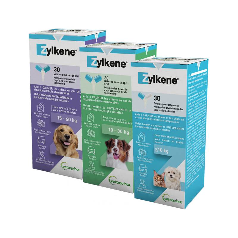 Zylkène 75 mg (Katzen und kleine Hunde) - 100 Kapseln von Zylkene