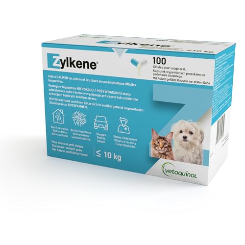 Zylkene 75 mg - 100 Kapseln (Katzen und kleine Hunde) von Vetoquinol
