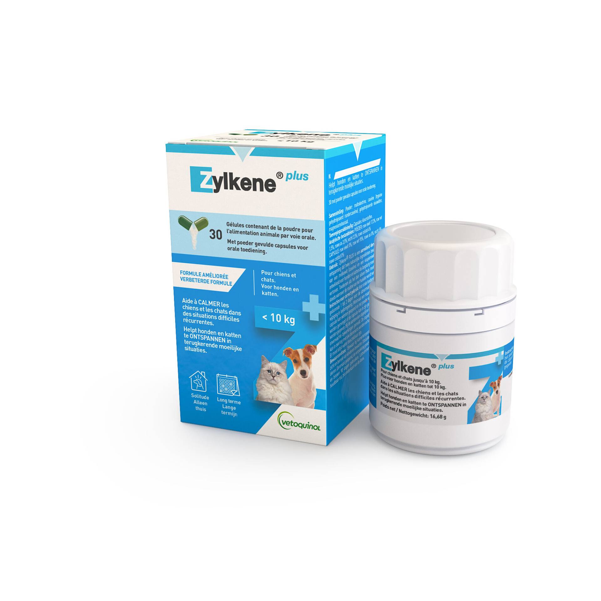 Zylkene Plus 75 mg - 30 Kapseln (Katze & kleiner Hund) von Zylkene