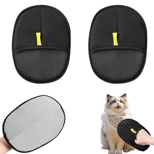 Zyluniy 2 Stück Fellmagnet Handschuhe, Wiederverwendbare Doppelseitige Fellhandschuhe, waschbare handschuh Katzenhaare für Sofapflege und Schönheitsbehandlungen für Kleidung Und Bad Zyluniy 2 Stück Fellmagnet Handschuhe, Wiederverwendbare Doppelseitige Fellhandschuhe, waschbare handschuh Katzenhaare für Sofapflege und Schönheitsbehandlungen für Kleidung Und Bad von Zyluniy