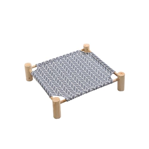 Zymoplas Erleben Sie die natürliche Schönheit von Holz mit unserer hölzernen Katzenhängematte, aus der die tragenden Holzstangen des Bettes bestehen, grau, große Größe 65 * 53 * 13 Zymoplas Erleben Sie die natürliche Schönheit von Holz mit unserer hölzernen Katzenhängematte, aus der die tragenden Holzstangen des Bettes bestehen, grau, große Größe 65 * 53 * 13 von Zymoplas