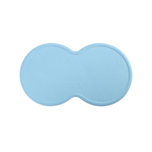Zymoplas Futtermatte für Hunde, Welpen, Katzen, Wasser und schmutzabweisend, Silikon, Futternapf, Futternapf, Silikagel, Sicherheit, multifunktional, Hellblau Zymoplas Futtermatte für Hunde, Welpen, Katzen, Wasser und schmutzabweisend, Silikon, Futternapf, Futternapf, Silikagel, Sicherheit, multifunktional, Hellblau von Zymoplas