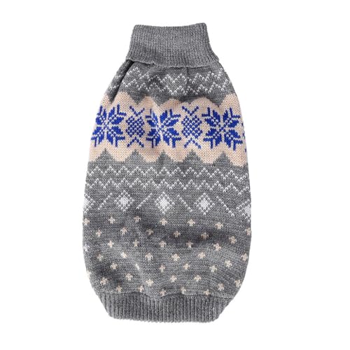 Zymoplas Hundebekleidung Exquisite Weichheit Kleine Welpen Weste Herbst und Winter Welpen Shirt Verschiedene Größen Bekleidung Hunde T Shirts, Grau, M von Zymoplas