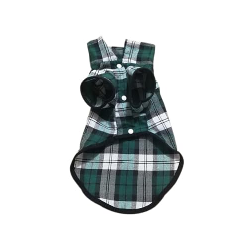 Zymoplas Hundebekleidung Haustierbedarf Welpenbekleidung Welpenweste Vier Jahreszeiten Elastizität Mehrfarbig Verschiedene Größen Pet Shirt, Grün, S von Zymoplas