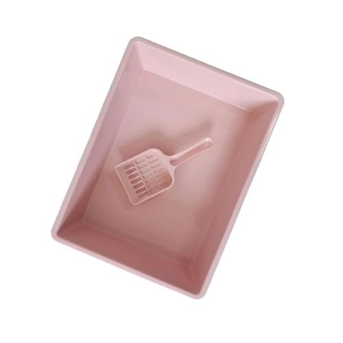 Zymoplas Katzentoilette, Haustiertoilette, Toilettentoilette, Kitty mit Schaufel, geruchsfrei und hygienisch, Rosa Zymoplas Katzentoilette, Haustiertoilette, Toilettentoilette, Kitty mit Schaufel, geruchsfrei und hygienisch, Rosa von Zymoplas