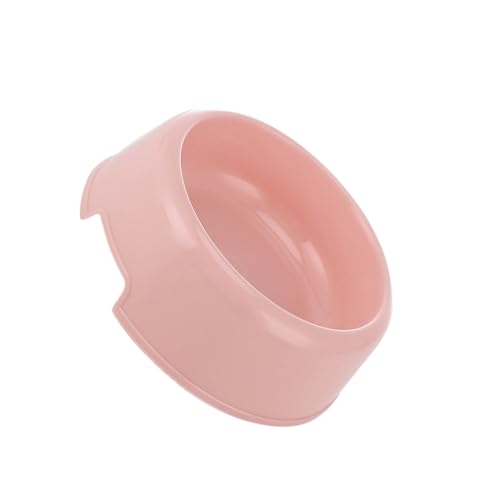 Zymoplas Langlebiger Hundenapf, praktisch und sicher für Haustiere, Katzennapf, Haustiernapf, praktisch und tragbar, leicht zu reinigen, Rosa von Zymoplas
