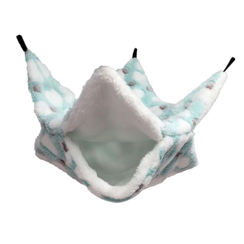 Zymoplas Ratten Hängematte, pragmatisches Hängebett, Multifunktions Vlies Haustierbedarf für Hamster, Eichhörnchen, Liebe Grün, 34x34 Zymoplas Ratten Hängematte, pragmatisches Hängebett, Multifunktions Vlies Haustierbedarf für Hamster, Eichhörnchen, Liebe Grün, 34x34 von Zymoplas