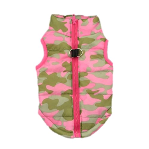 Zymoplas Verkleiden Sie Ihren pelzigen Freund mit Stil, Weste, Jacke, Mantel für Hunde, personalisierte und modische Winter warme Haustier Hundekleidung, Rosa Tarnung, XS Zymoplas Verkleiden Sie Ihren pelzigen Freund mit Stil, Weste, Jacke, Mantel für Hunde, personalisierte und modische Winter warme Haustier Hundekleidung, Rosa Tarnung, XS von Zymoplas