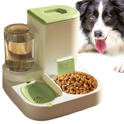 Zyntora 2-in-1-Schwerkraft-Futter- und Tränke für Haustiere | Automatisches Wasser- und Futternapf-Set für Katzen,Katzenfutterstation, Hundefutterstation, Schwerkraft-Futterstation für Haustiere, Zyntora 2-in-1-Schwerkraft-Futter- und Tränke für Haustiere | Automatisches Wasser- und Futternapf-Set für Katzen,Katzenfutterstation, Hundefutterstation, Schwerkraft-Futterstation für Haustiere, von Zyntora