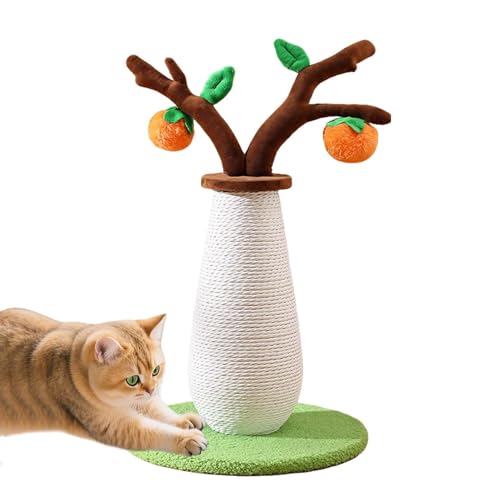 Zyntora Cat Scratching Post | Kakibaum Kratzspielzeug,Kletterbaum Zur Mentalen Stimulation Training Wohnung Indoor Outdoor Stressabbau Zyntora Cat Scratching Post | Kakibaum Kratzspielzeug,Kletterbaum Zur Mentalen Stimulation Training Wohnung Indoor Outdoor Stressabbau von Zyntora