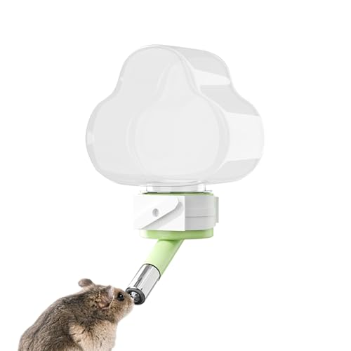 Zyntora Hamster Trinkflasche Tropffrei - Tropfsichere Trinkflasche Für Meerschweinchen | Kleintier Tränke Nagetierzubehör Für Kaninchen Meerschweinchen Chinchilla Käfig Stall Zyntora Hamster Trinkflasche Tropffrei - Tropfsichere Trinkflasche Für Meerschweinchen | Kleintier Tränke Nagetierzubehör Für Kaninchen Meerschweinchen Chinchilla Käfig Stall von Zyntora
